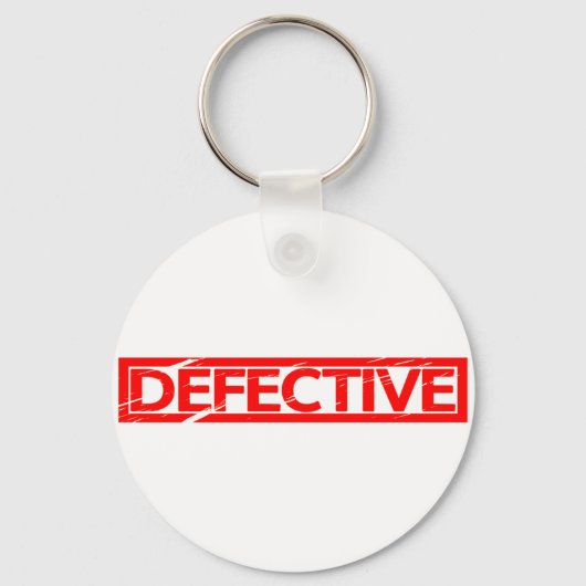 Stempel defect sleutelhanger (Achterkant)