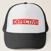 Stempel defect trucker pet (Voorkant)