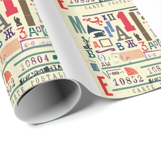  stempel: documentdecor cadeaupapier (Rol Hoek)