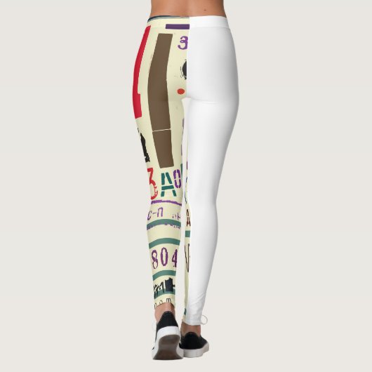  stempel: documentdecor leggings (Achterkant)