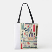  stempel: documentdecor tote bag (Achterkant)