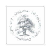 Stempel Eak Tree Home Address Self-Inking Stamp (Design)