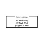 Stempel Elegant retouradres (Afrduk)