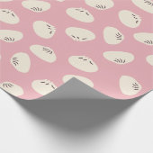 Stempel- en droogpapier cadeaupapier (Hoek)