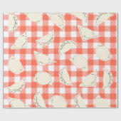 Stempel- en droogpapier cadeaupapier (Vlak)