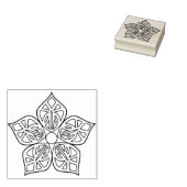 Stempel Floral Bloom (Gestempeld)