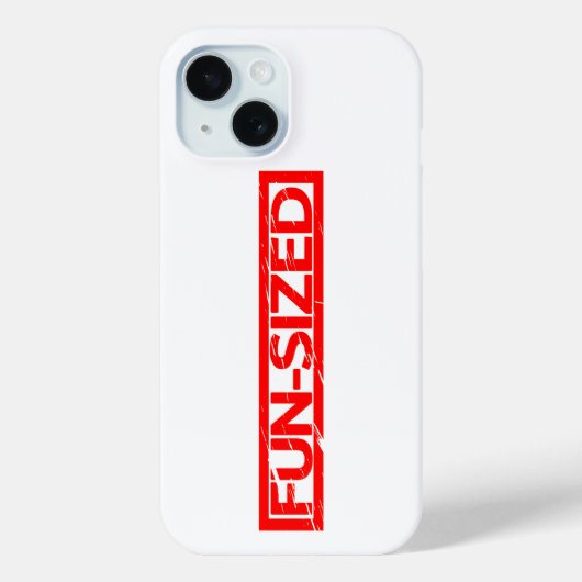 Stempel in Fun-formaat Case-Mate iPhone Case (Achterkant)