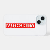 Stempel iPhone 15 Case (Achterkant horizontaal)