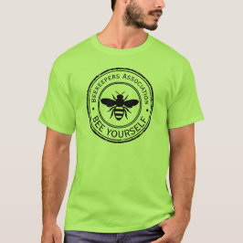 Stempel - JOUW TEKST - BEE 1 - Fan Fun T-shirt
