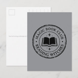 Stempel - JOUW TEKST - BOEK 1 - Fan Fun Briefkaart
