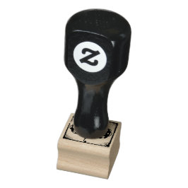 Stempel, keltischer Knoten, Kleeblatt Rubberstempel