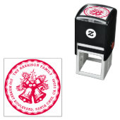 Stempel Kerst Bells Naam Retouradres (In situ)