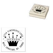 Stempel koninklijk kroonblad (Gestempeld)