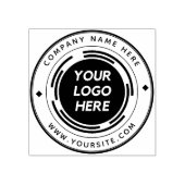 Stempel Lijst Aangepast voor uw bedrijf Logo (Afrduk)