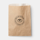 Stempel Logo papieren zakken Bedankzakje (Voorkant)