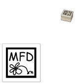 Stempel logo Pictogram Artist (Gestempeld)