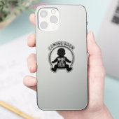 Stempel - MADE WITH FUN - BABY 1 Sticker (Telefoon)