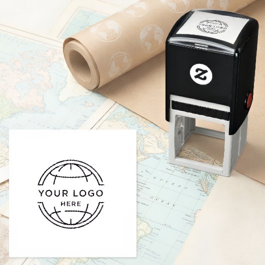 STEMPEL MET AANGEPAST LOGO  Bedrijfslogo stempel o