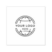 STEMPEL MET AANGEPAST LOGO  Bedrijfslogo stempel o (Design)