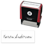 Stempel met handtekening en naam (In situ)