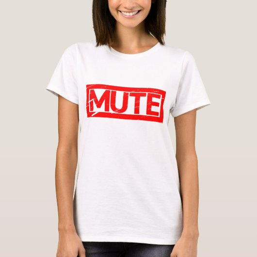 Stempel Mute T-shirt (Voorkant)