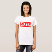 Stempel Mute T-shirt (Voorkant volledig)
