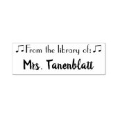 Stempel muziekbibliotheek (Design)