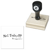 Stempel "Niet vandaag" (Gestempeld)