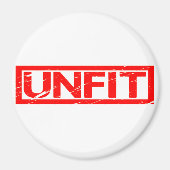 Stempel ongeschikt magneet (Voorkant)