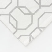 stempel op een waanzinnige manier fleece deken (Hoek)