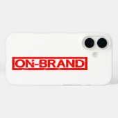 Stempel op merk Case-Mate iPhone case (Achterkant (horizontaal))