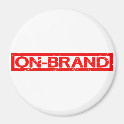 Stempel op merk magneet (Voorkant)