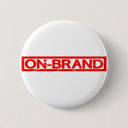 Stempel op merk ronde button 5,7 cm (Voorkant)