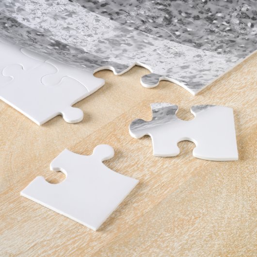 Stempel op wit legpuzzel (Zijkant)