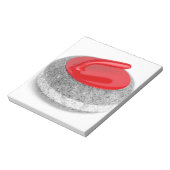 Stempel op wit notitieblok (Linkerzijde)