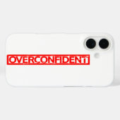 Stempel overvol Case-Mate iPhone case (Achterkant (horizontaal))