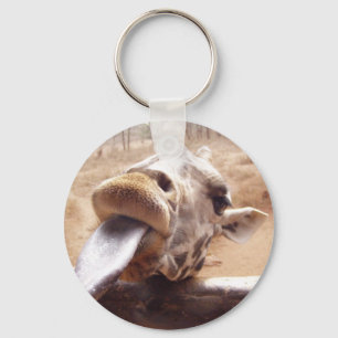Stempel per Giraffe Sleutelhanger