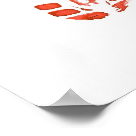 Stempel racisme uit poster (Hoek)