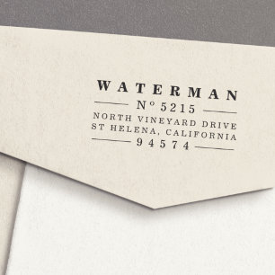 Stempel  retouradres