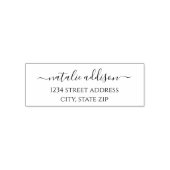 Stempel retouradres | Elegant zelfinkend stempel (Design)
