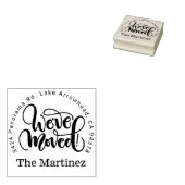 Stempel retouradres We hebben verplaatst, nieuw ad (Gestempeld)