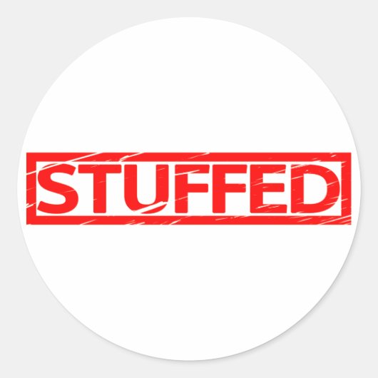 Stempel Ronde Sticker (Voorkant)