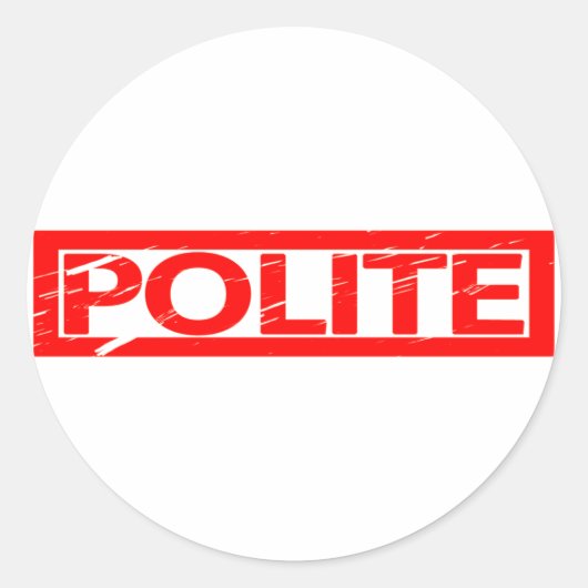 Stempel Ronde Sticker (Voorkant)