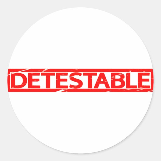 Stempel Ronde Sticker (Voorkant)