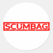 Stempel Ronde Sticker (Voorkant)