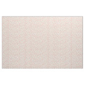 Stempel roze aardbeien en roompatroon stof (Yard (91,4 cm))