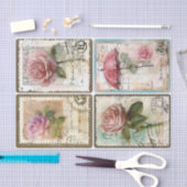 Stempel Rozen Tissuepapier (Craft)