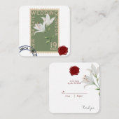 Stempel RSVP Behuizing Kaart (Voorkant / Achterkant)