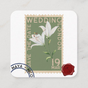 Stempel RSVP Behuizing Kaart