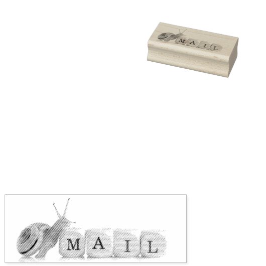 Stempel slak Post Rubber (Gestempeld)